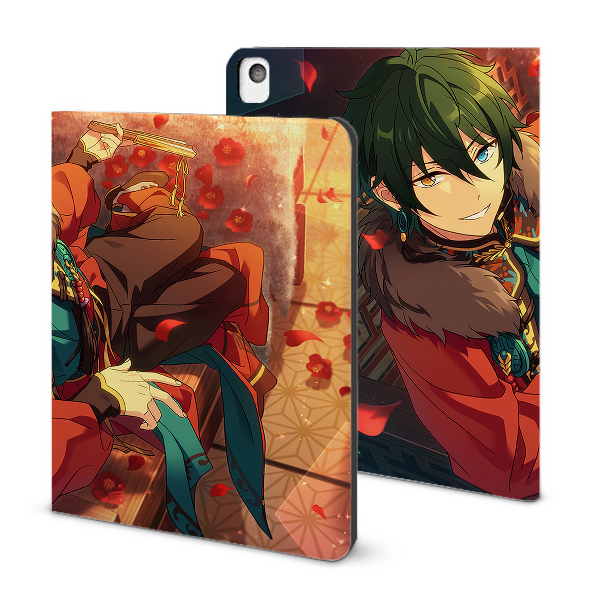 （画像用） あんさんぶるスターズ! Ensemble Stars IPadケース ペンホルダー付き ブックスタイルデザイン